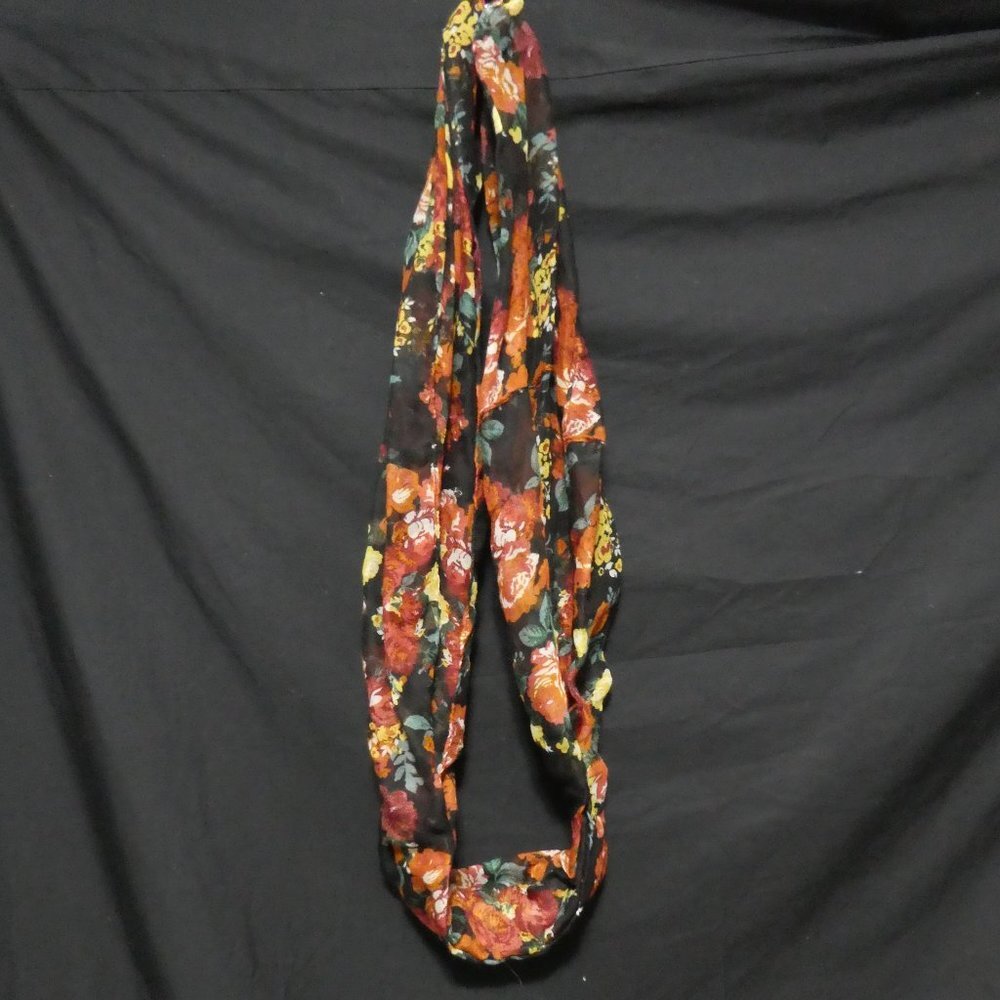 Floral Infinity Scarf